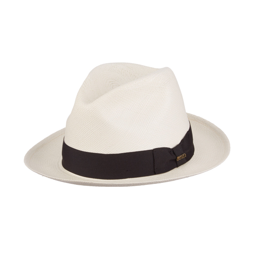 Scala Panama Fedora- Napa – Tenth Street Hats