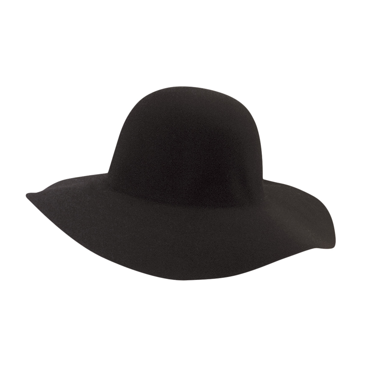 $795 Sofia Cashmere Women\'s Black Wool Cashmere-Blend Felt Floppy Hat Size L $595 Sofia Cashmere Women main image 2