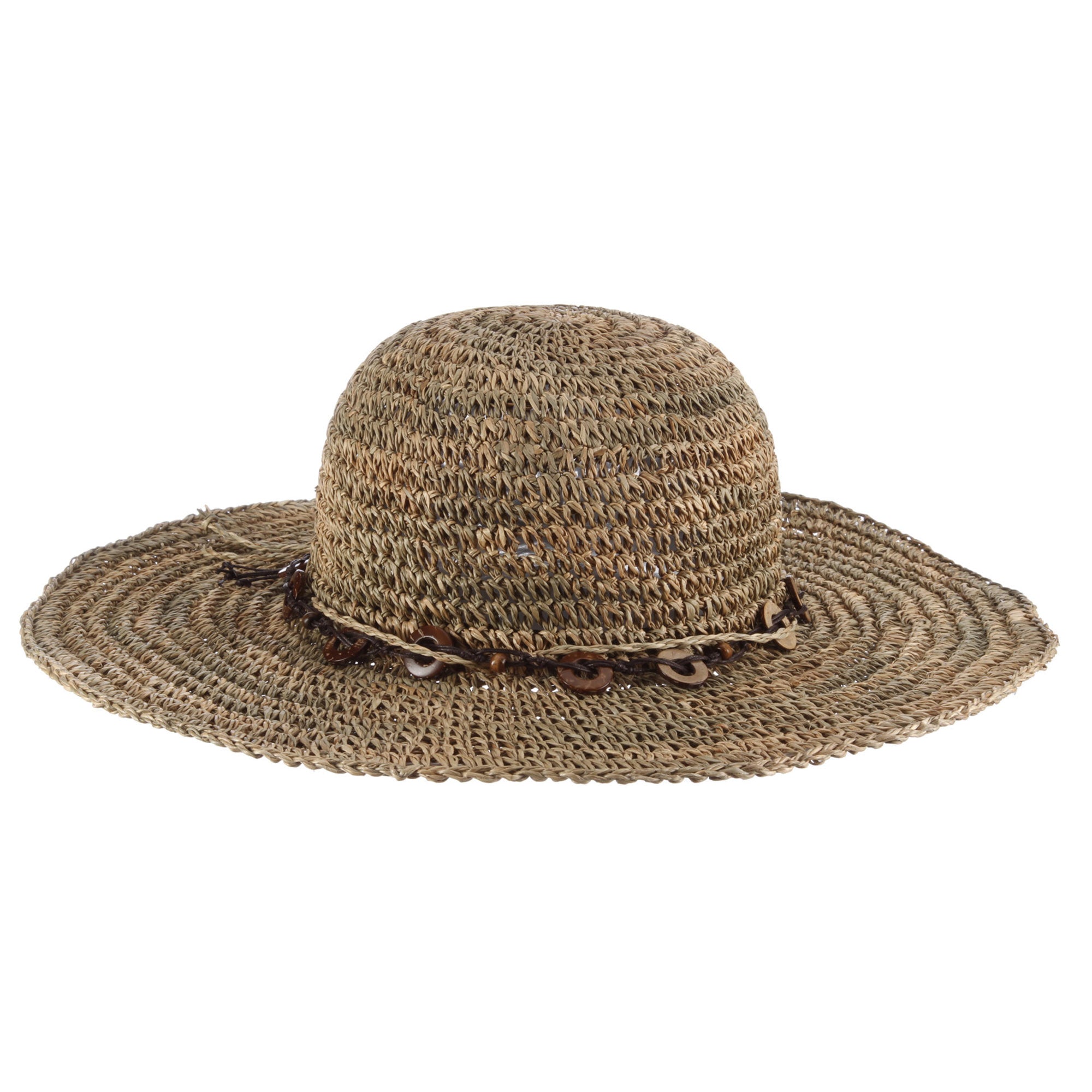 Scala Straw Round Crown- Rayne