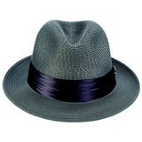 Stacy Adams Straw Fedora- Dublin