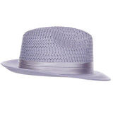 Stacy Adams Straw Fedora- Dublin