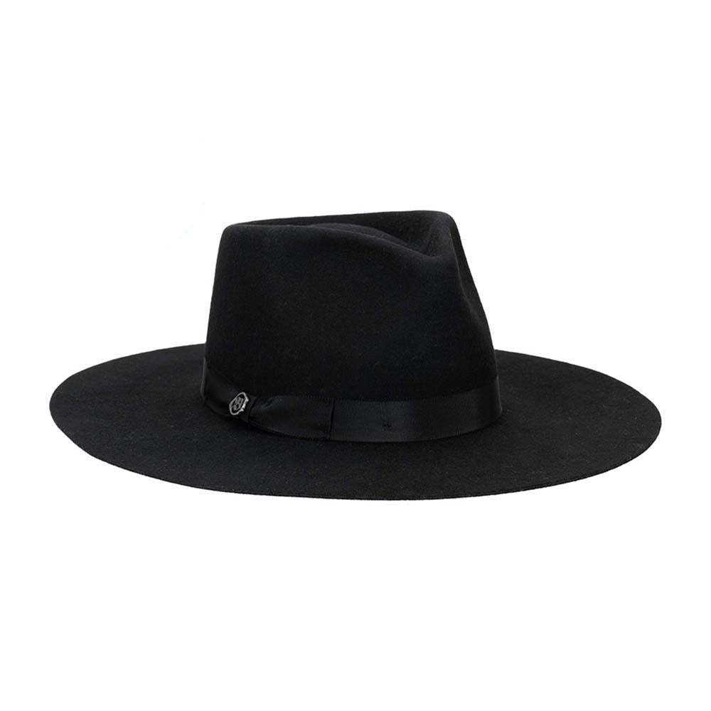 black dress hats for women Classy Ladies mesh veil dress hat in Black with feathers and flowers