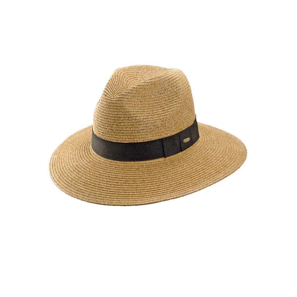 Scala Straw Fedora- Helena – Tenth Street Hats