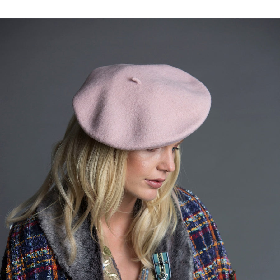 Scala Wool Beret Frenchy Tenth Street Hats