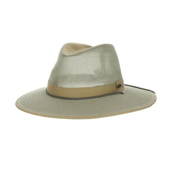 Stetson Sawatch Canvas Aussie Hat Khaki / XL
