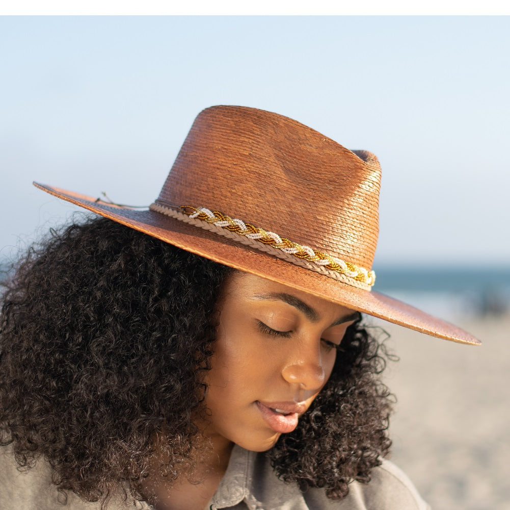 Mexican Style Wide Brim Straw Hat - Natural OSFM at  Men's