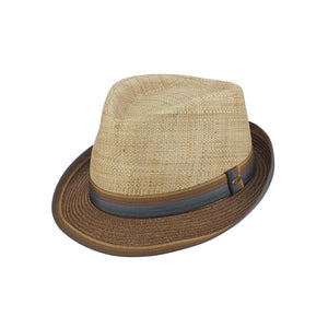 Scala Straw Fedora- Saint Louis – Tenth Street Hats