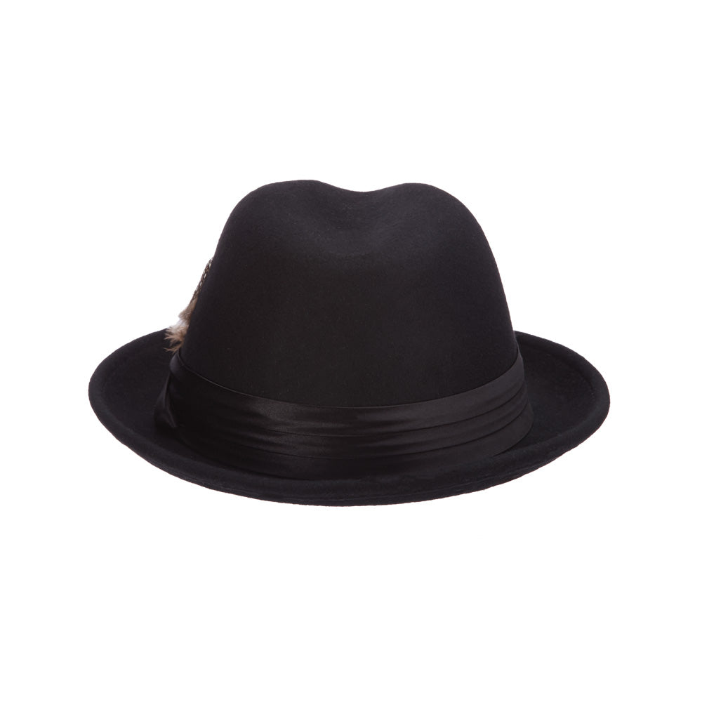Stacy Adams Wool Felt Fedora- Newark – Tenth Street Hats
