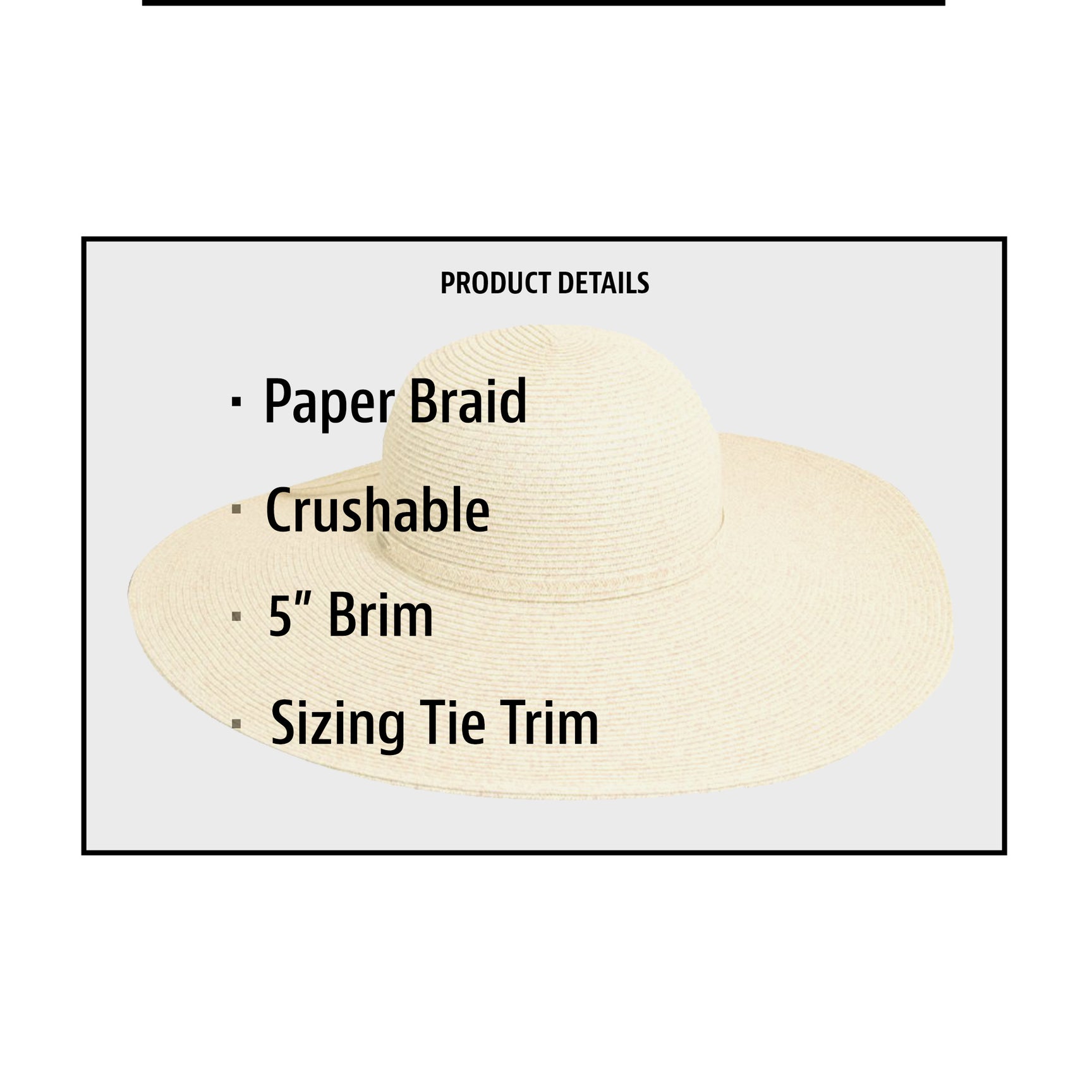 Scala Straw Big Brim Newport Tenth Street Hats