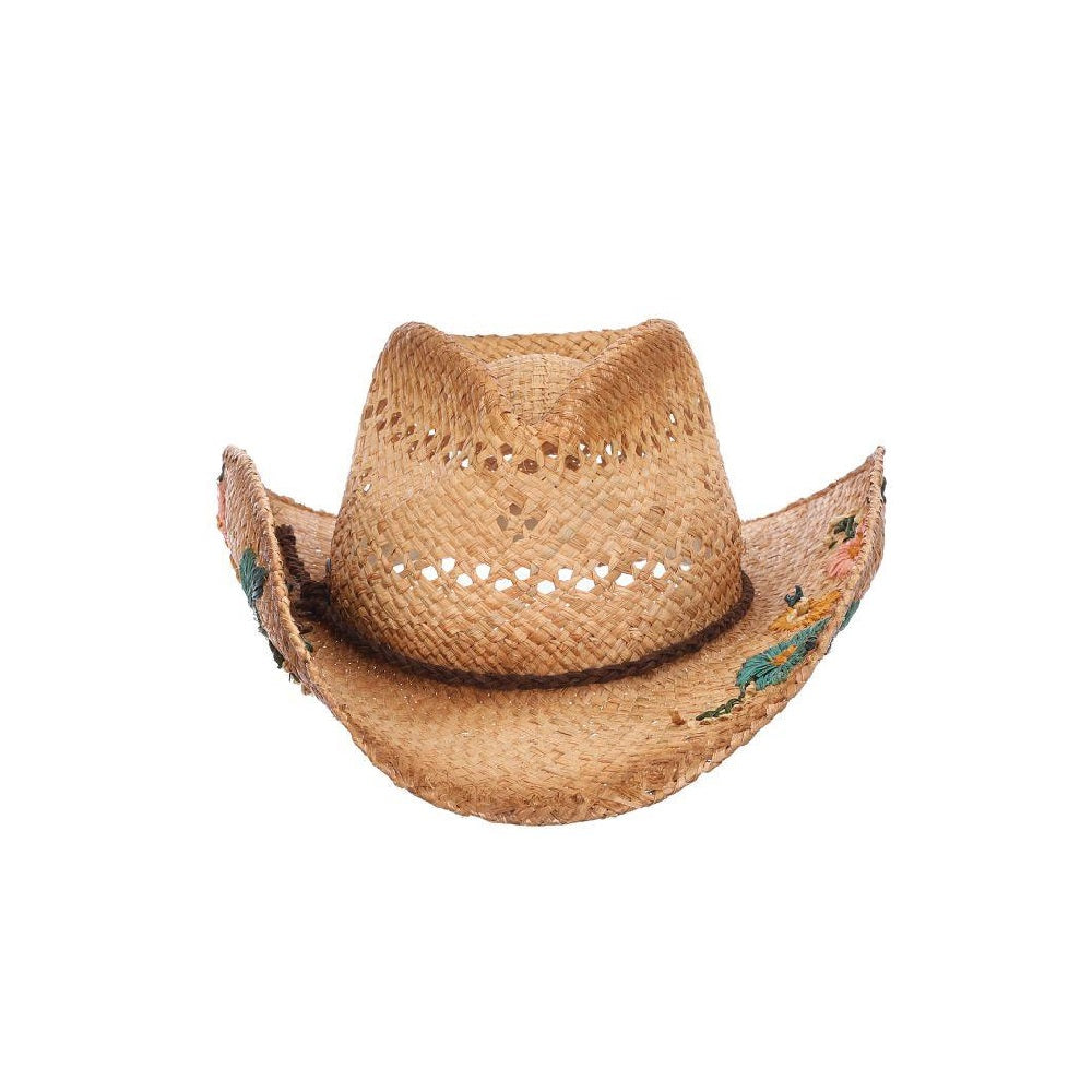 EW East Water Straw Cowboy Hats for Men Women Cowgirl Hat Cowboy Western Hats for Women Men with Woven Straw Cowgirl Hats